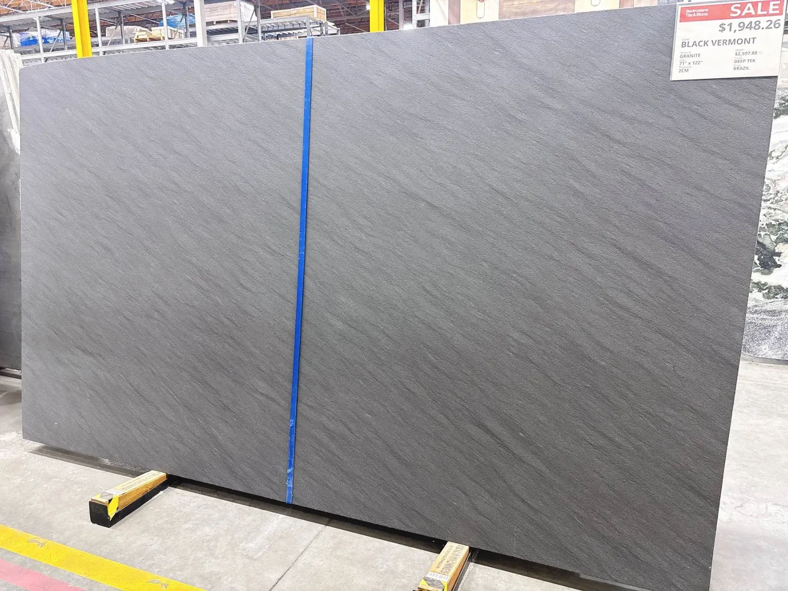 Black Vermont Granite
