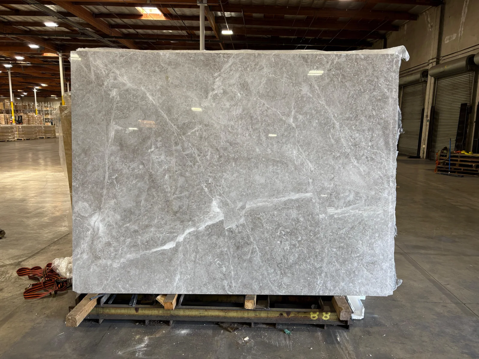 Silk Emperador Marble Slab in Long Beach