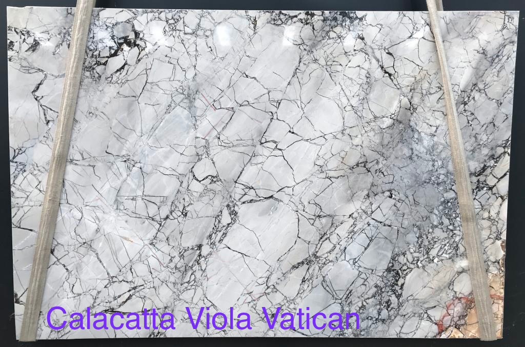 Calacatta Viola Vaticano Dolomite Slab in Sun Valley, Los Angeles