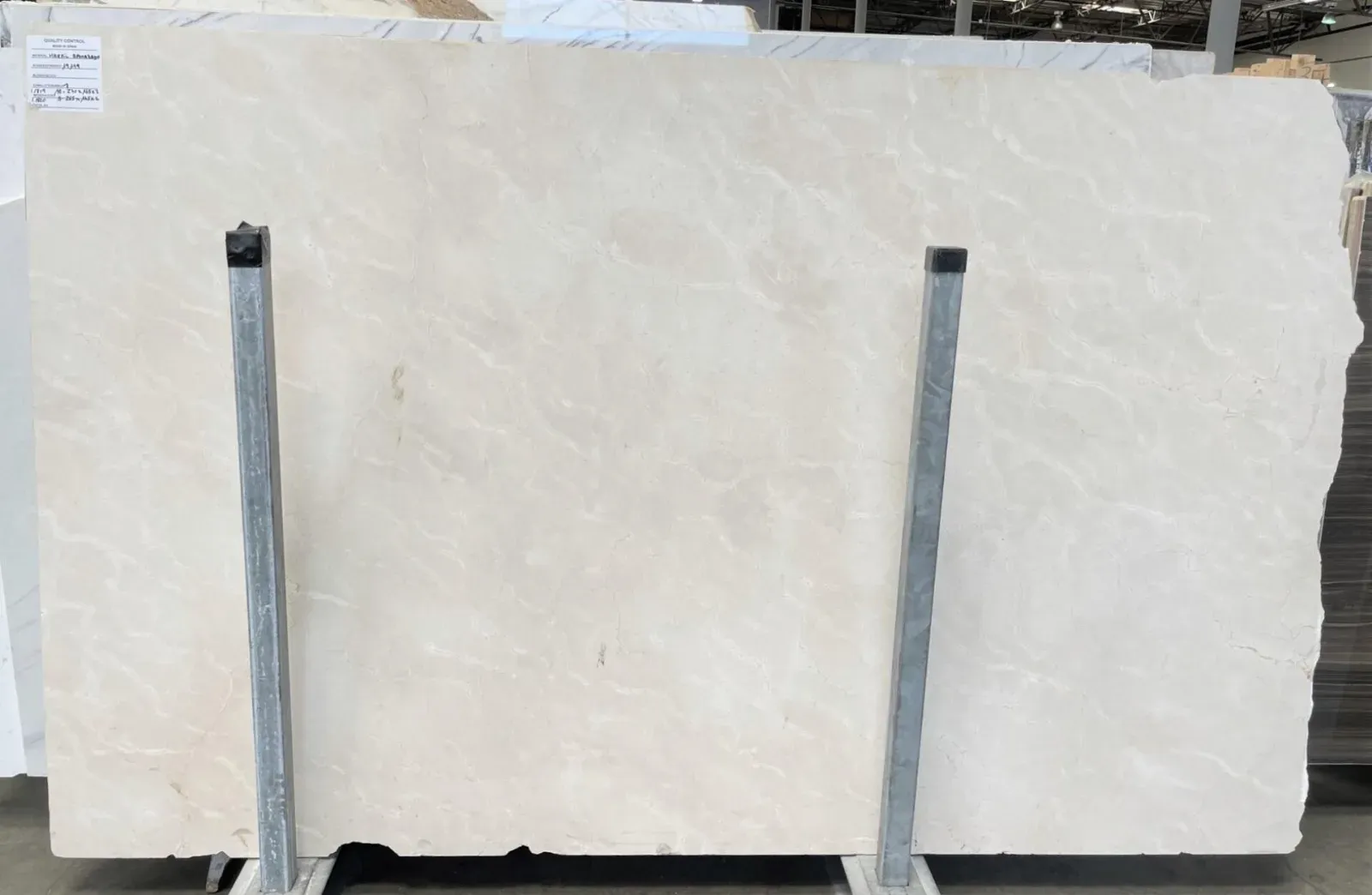 Crema Marfil Marble Slab in Sun Valley, Los Angeles