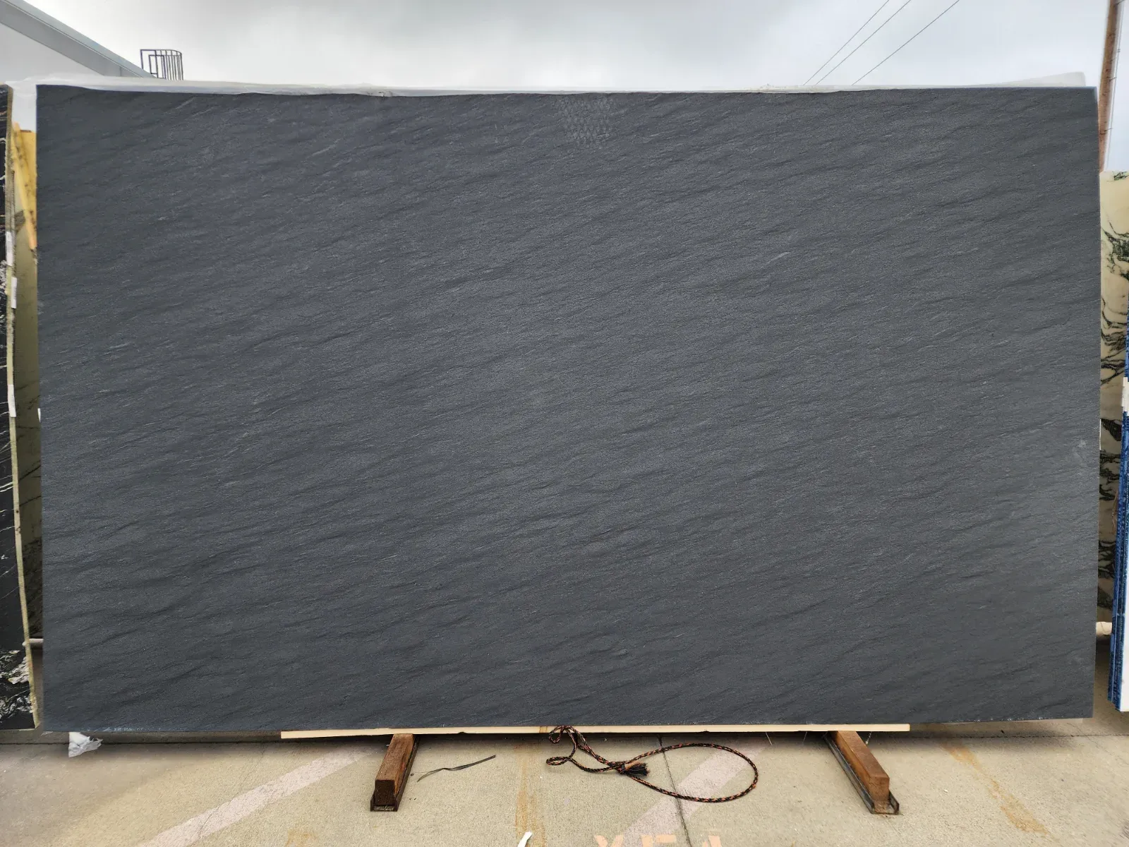 Vermont Black Granite Slab in North Hollywood, Los Angeles