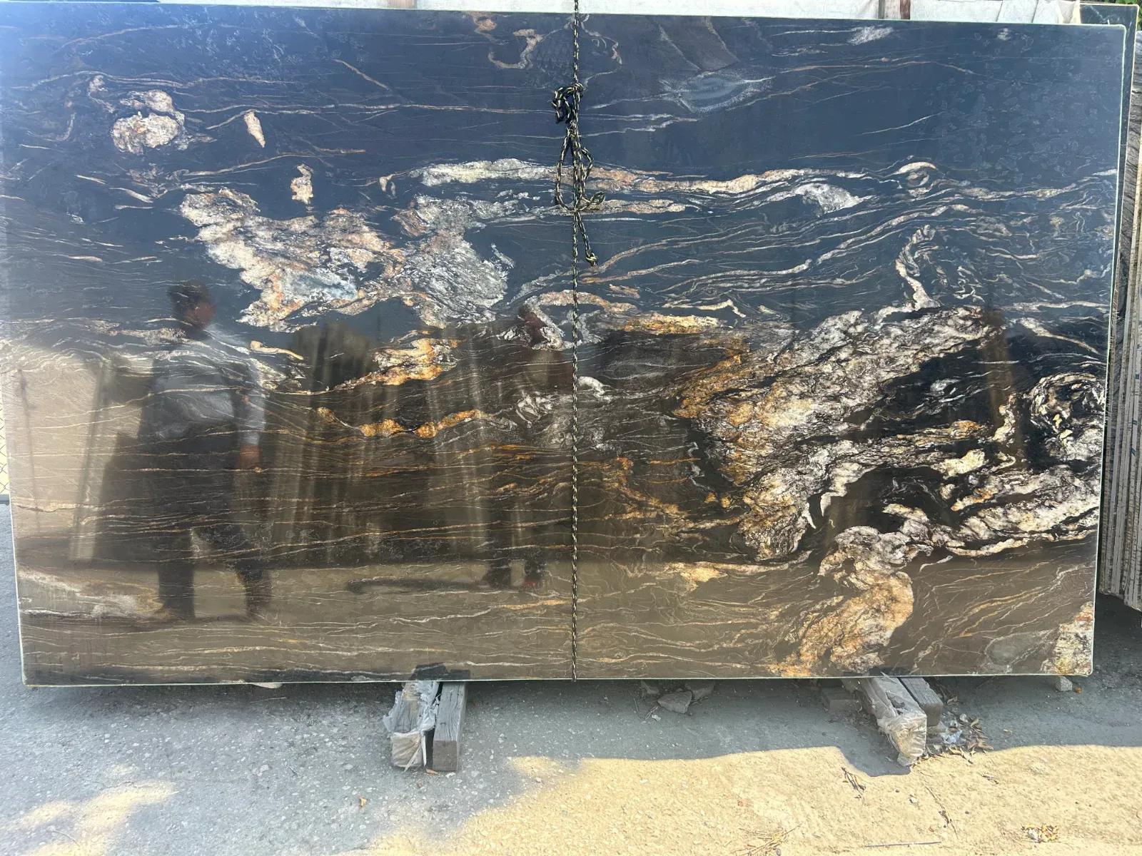 Titanium Granite Slab in North Hollywood, Los Angeles