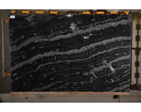 Agatha Black Quartzite Slab in North Hollywood, Los Angeles