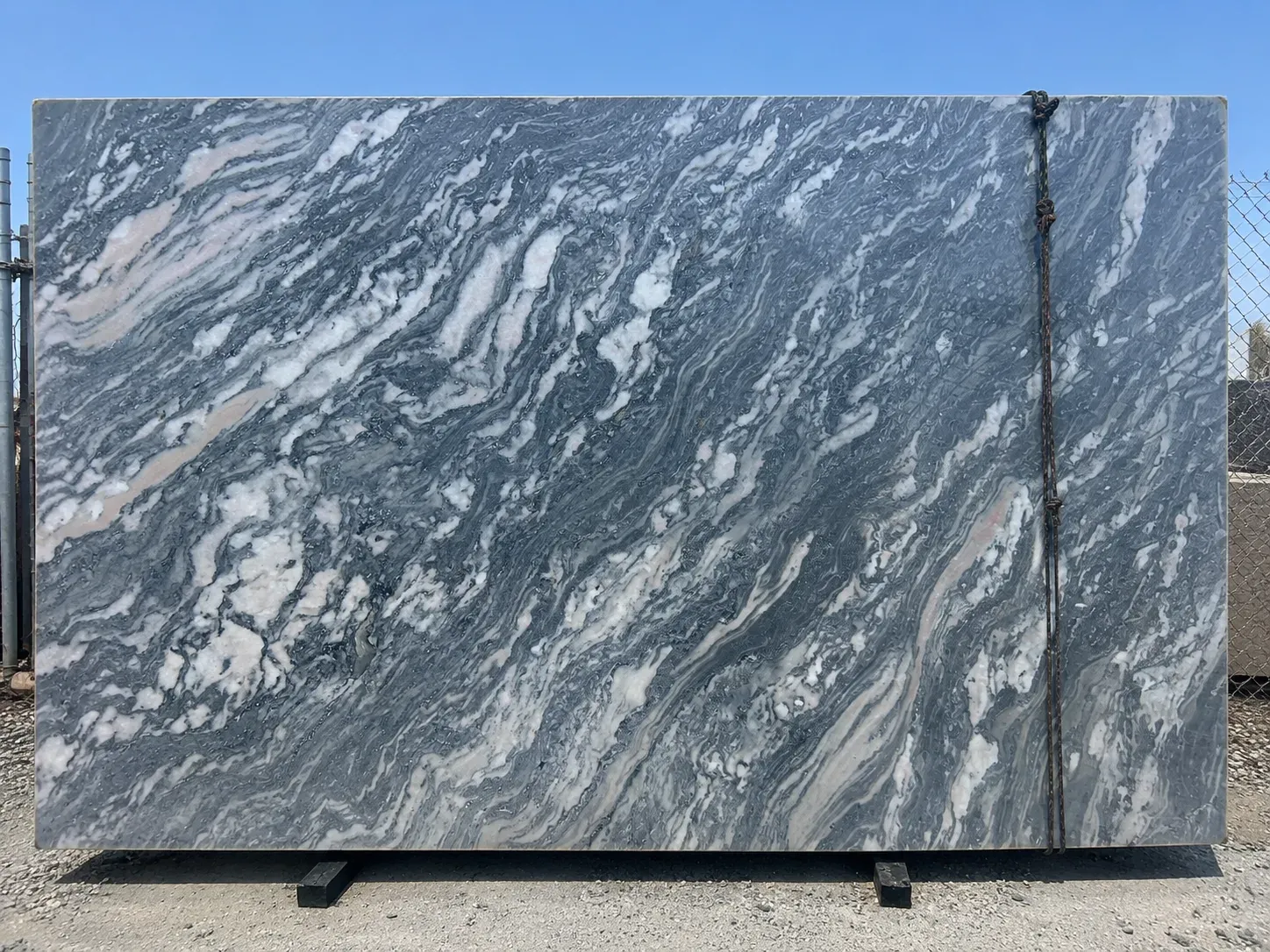 White Wave Granite Slab in North Hollywood, Los Angeles