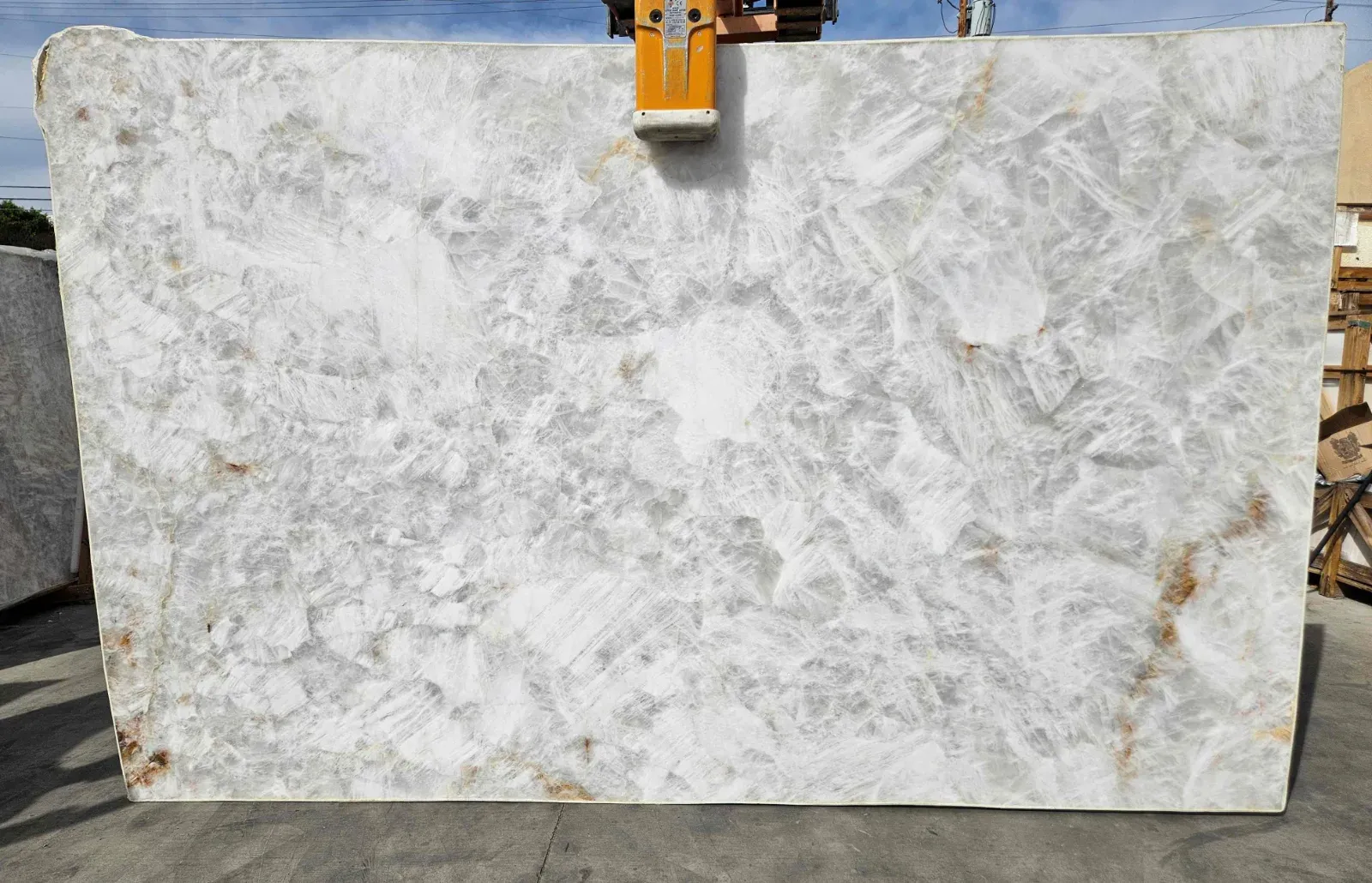 Cristallo Caviar Quartzite Slab in Van Nuys, Los Angeles