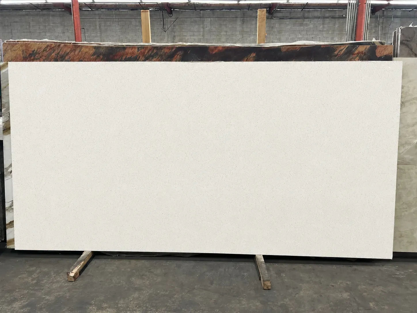 Blizzard Quartz Slab in North Hollywood, Los Angeles