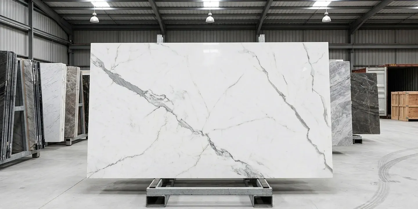 Calacatta Venato Porcelain Slab in Sun Valley, Los Angeles