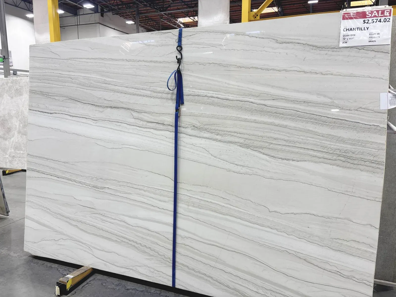Chantilly Quartzite Slab in Sylmar, Los Angeles