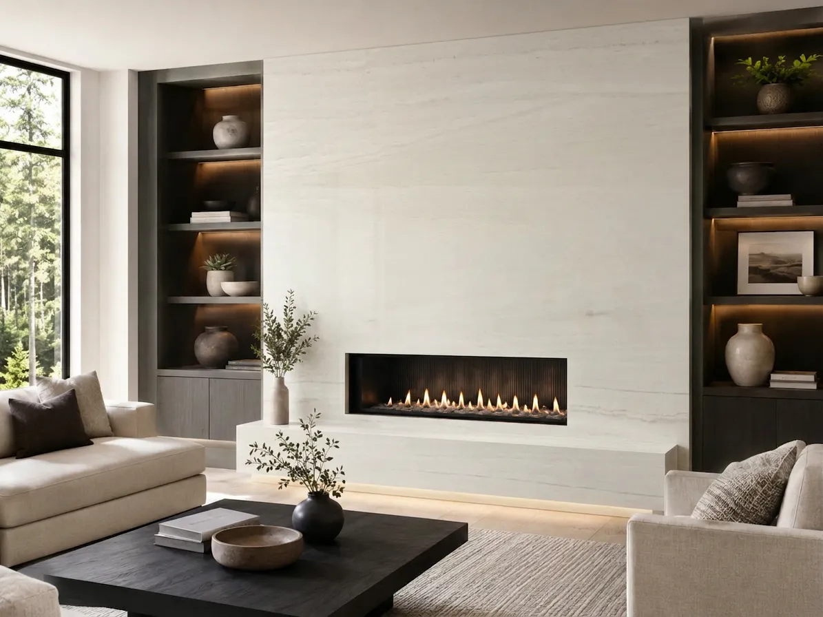 Zeus Quartzite — Fireplace Inspiration