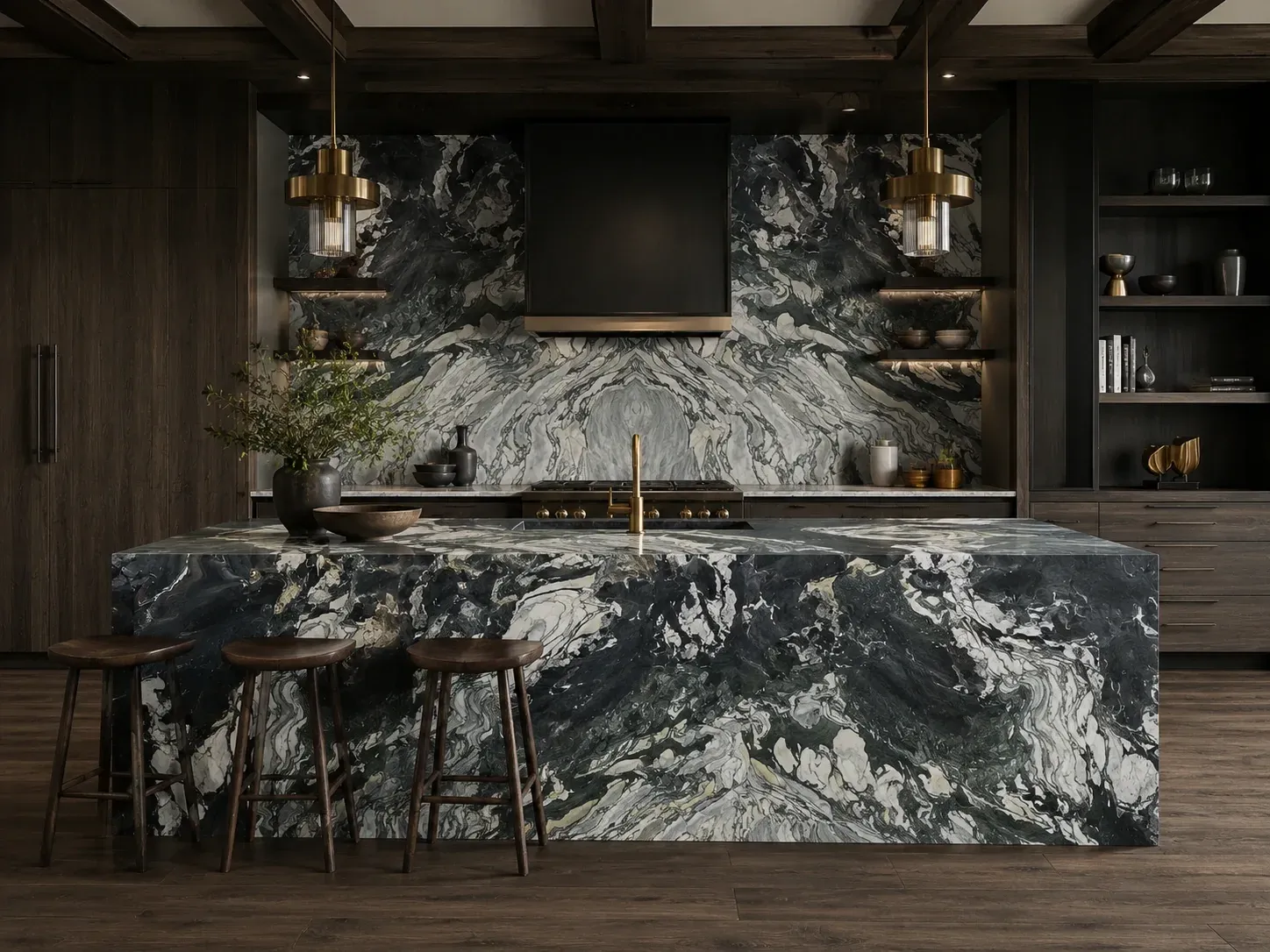 Calacatta Viola Marble — Kitchen Inspiration