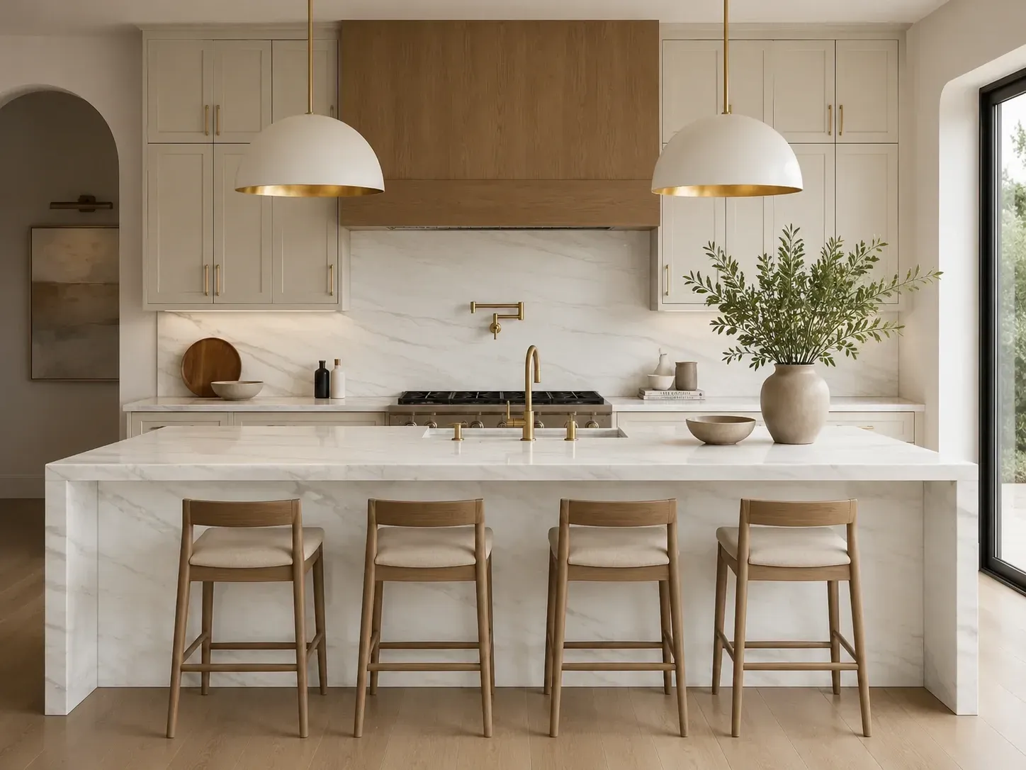 Luce Di Luna 1st. Choice Quartzite — Kitchen Inspiration