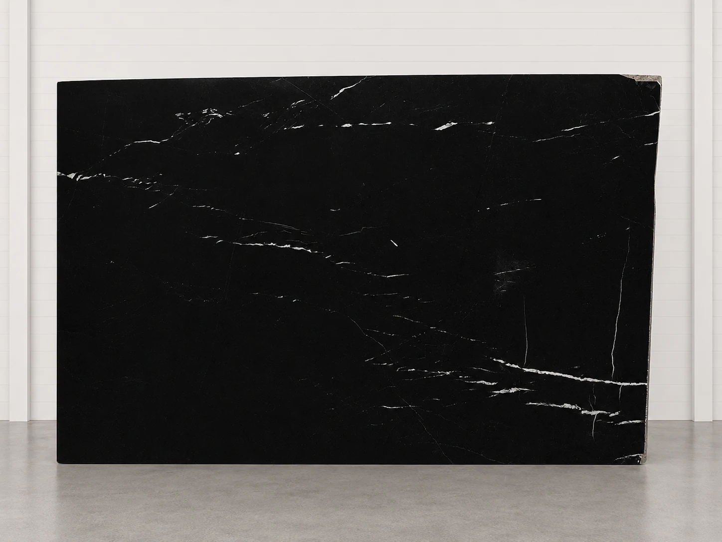 Nero Marquina Marble Slab in Santa Clarita