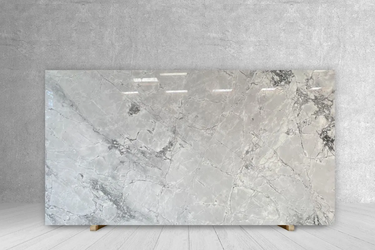 Super White Quartzite Slab in Sun Valley, Los Angeles